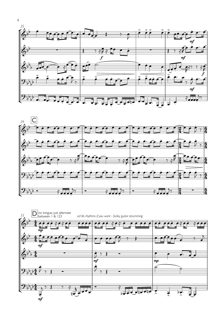 I Want You Back I Want You Back Brass Ensemble scores gallery preview page 4