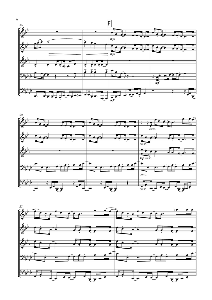 I Want You Back I Want You Back Brass Ensemble scores gallery preview page 6