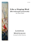 Like a Singing Bird for Flute Choir
