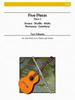 Five Pieces for Alto Flute and Guitar