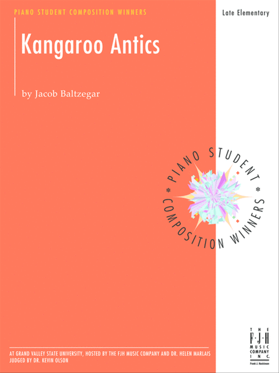 Kangaroo Antics Piano Method scores gallery preview page 1