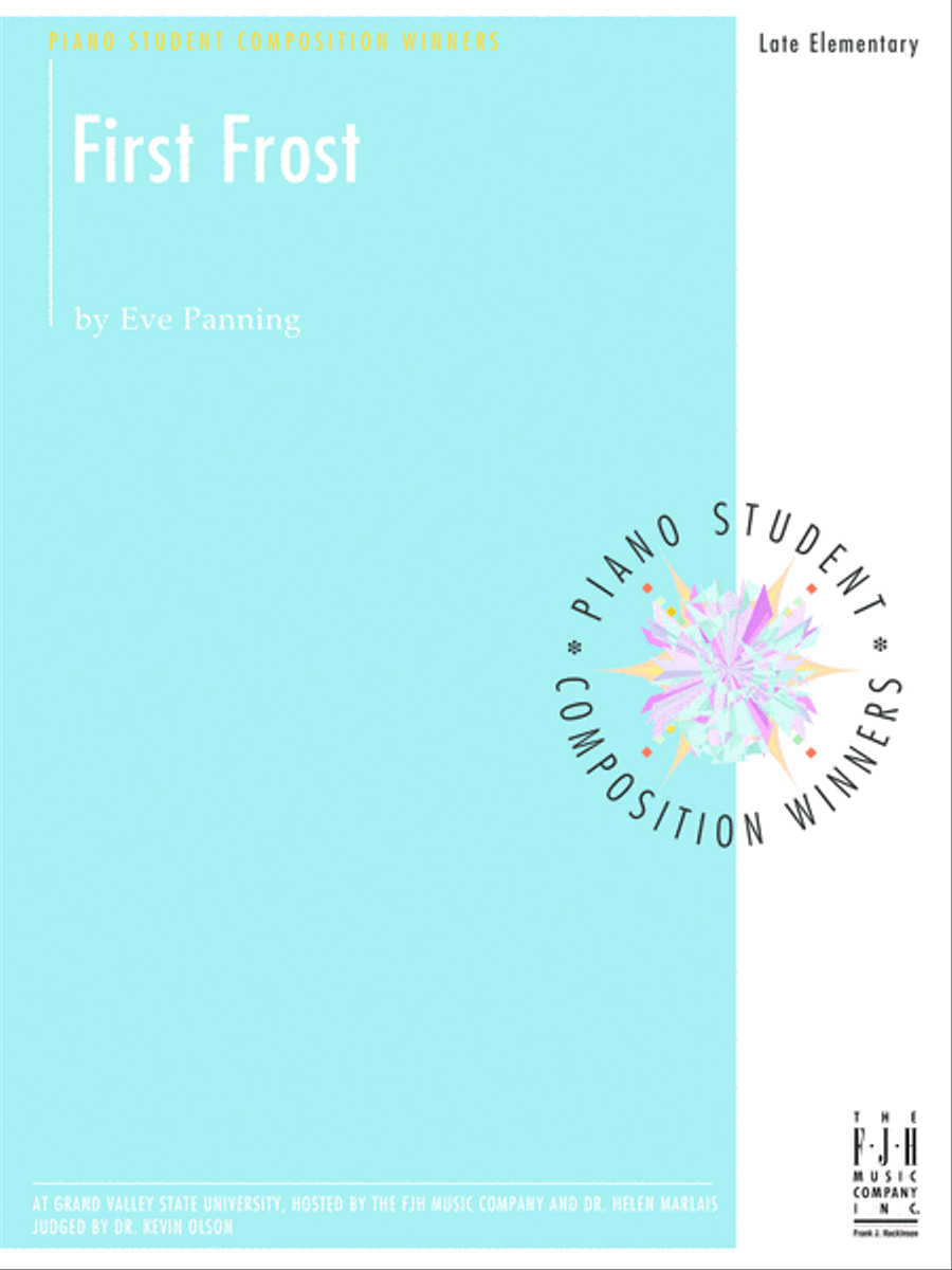 First Frost Piano Method scores gallery preview page 1