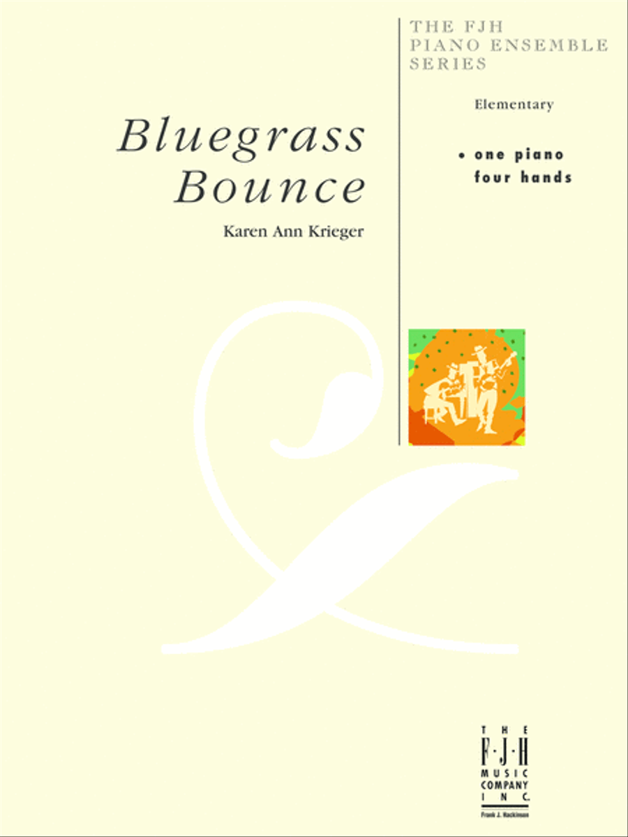 Bluegrass Bounce Easy Piano scores gallery preview page 1