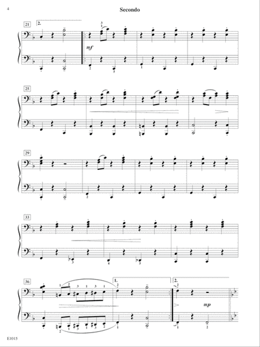 The Stars and Stripes Forever 1 Piano, 4-Hands scores gallery preview page 4