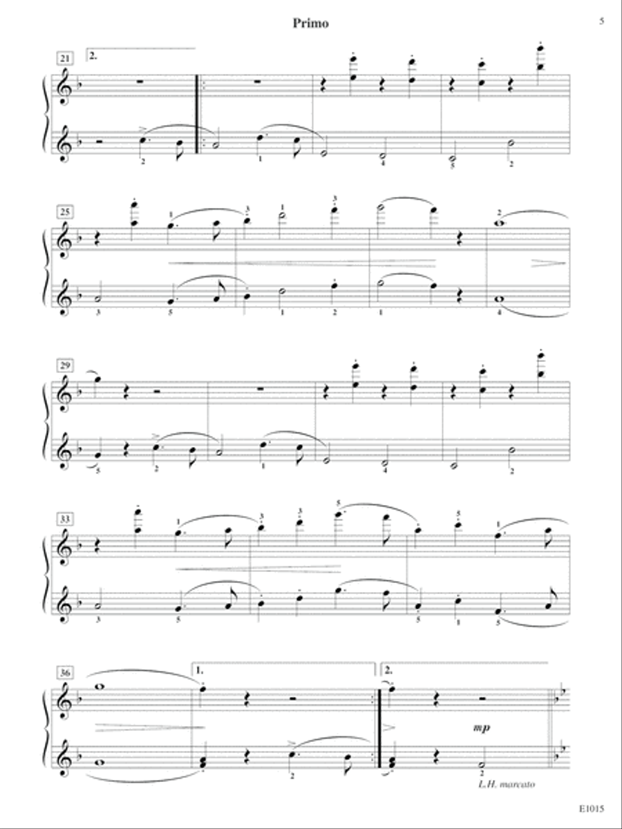 The Stars and Stripes Forever 1 Piano, 4-Hands scores gallery preview page 5