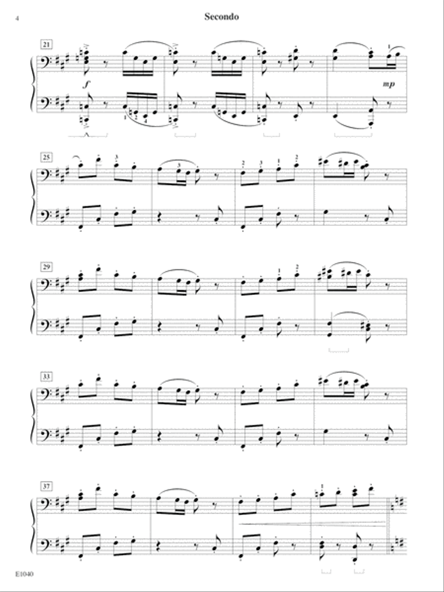 A Carmen Celebration Piano Duet scores gallery preview page 4
