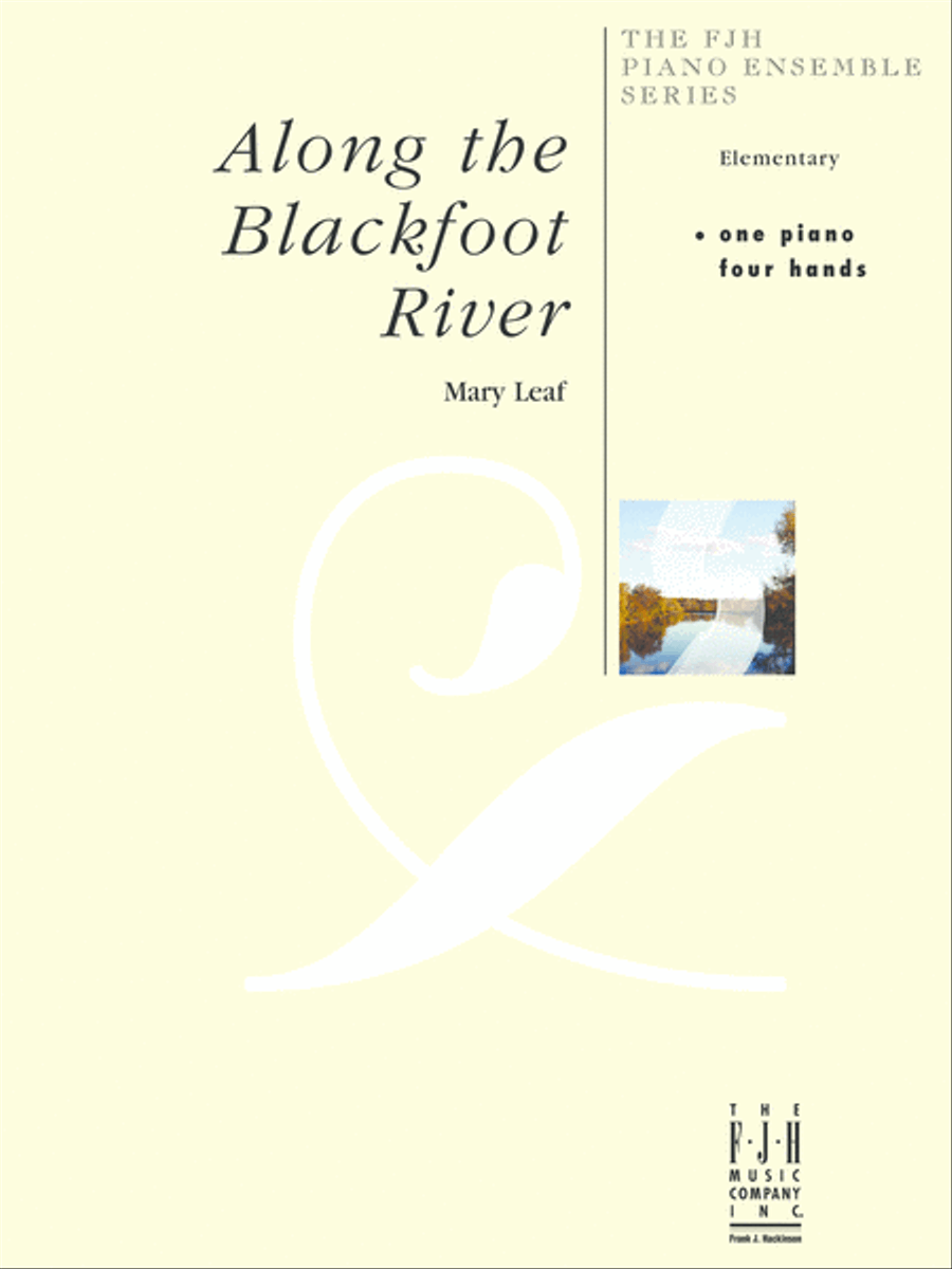Along the Blackfoot River Easy Piano scores gallery preview page 1