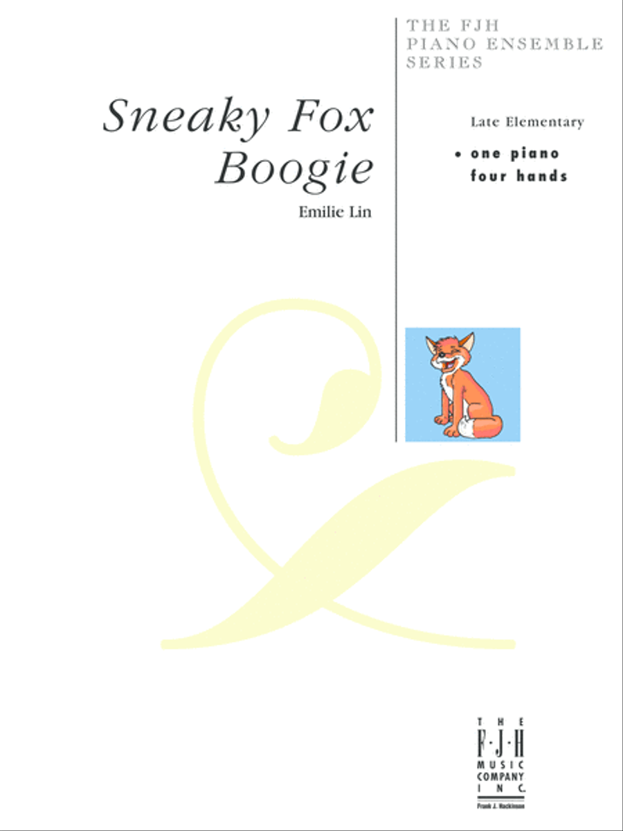 Sneaky Fox Boogie Piano Duet scores gallery preview page 1