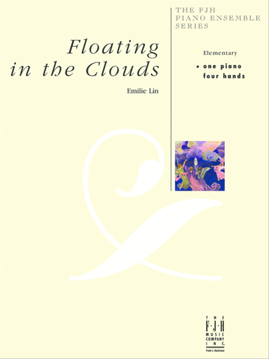 Floating in the Clouds Easy Piano scores gallery preview page 1