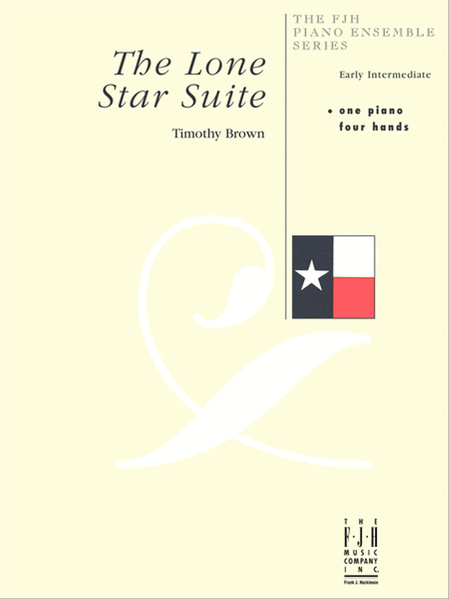 The Lone Star Suite Piano Duet scores gallery preview page 1