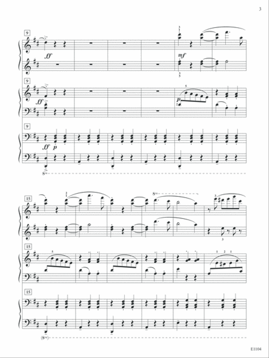 Waltz Piano scores gallery preview page 3