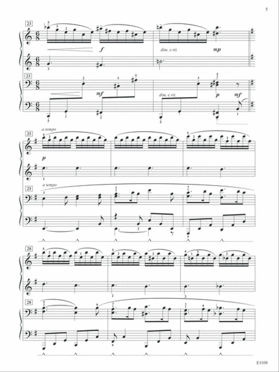 The Sorcerer's Dream Piano scores gallery preview page 5