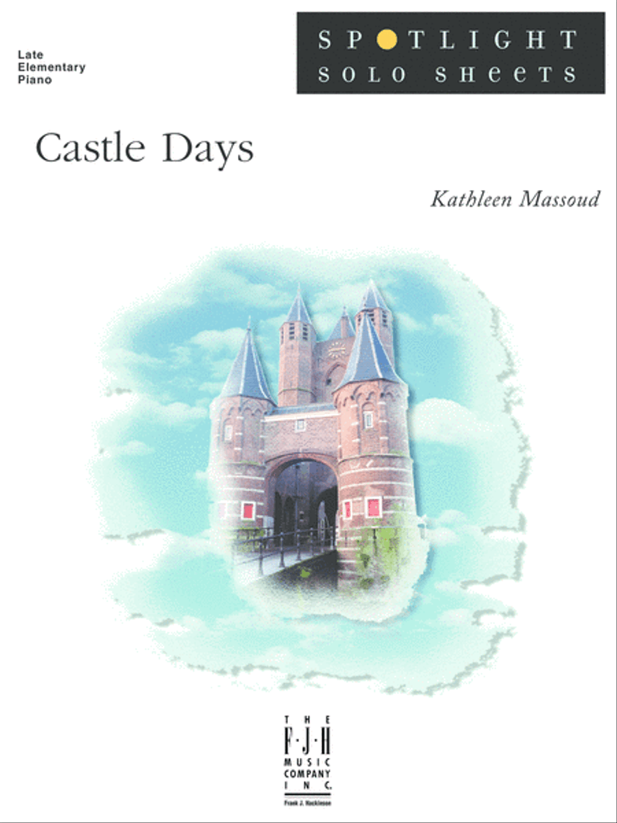 Castle Days Piano Solo scores gallery preview page 1