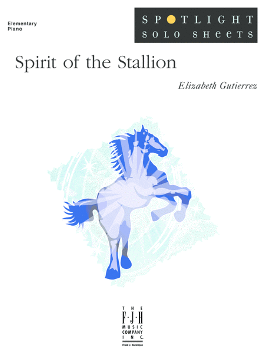 Spirit of the Stallion Easy Piano scores gallery preview page 1