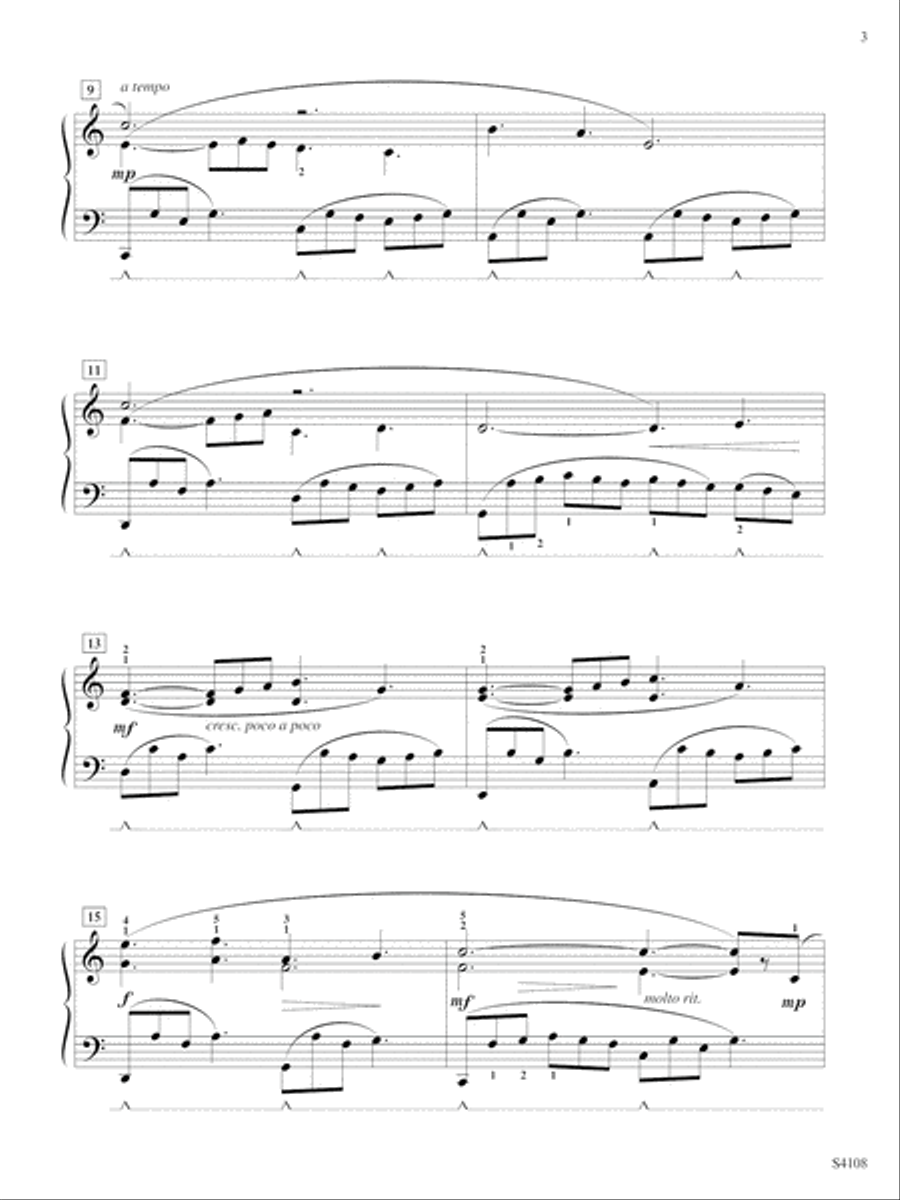On a Summer's Night Piano Solo scores gallery preview page 3