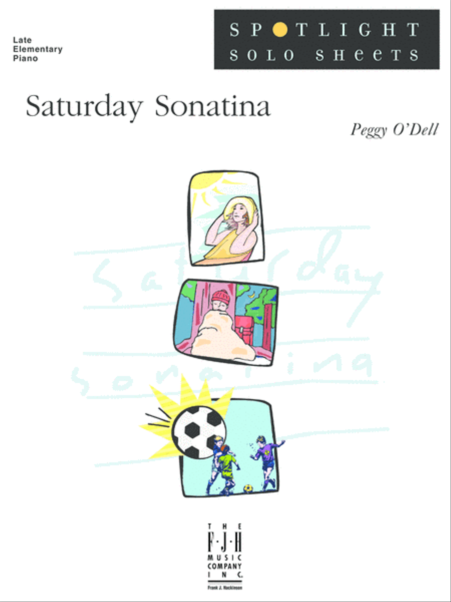 Saturday Sonatina Piano Solo scores gallery preview page 1