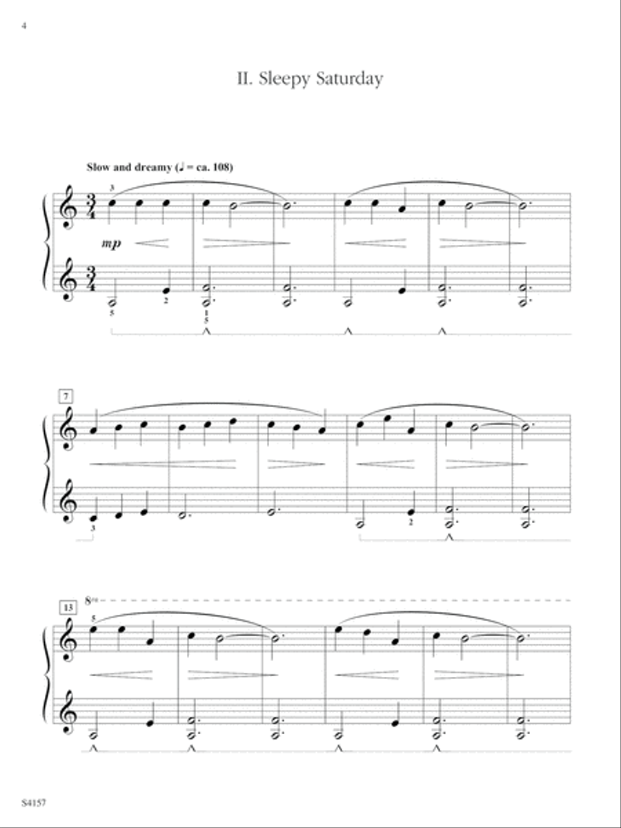 Saturday Sonatina Piano Solo scores gallery preview page 4