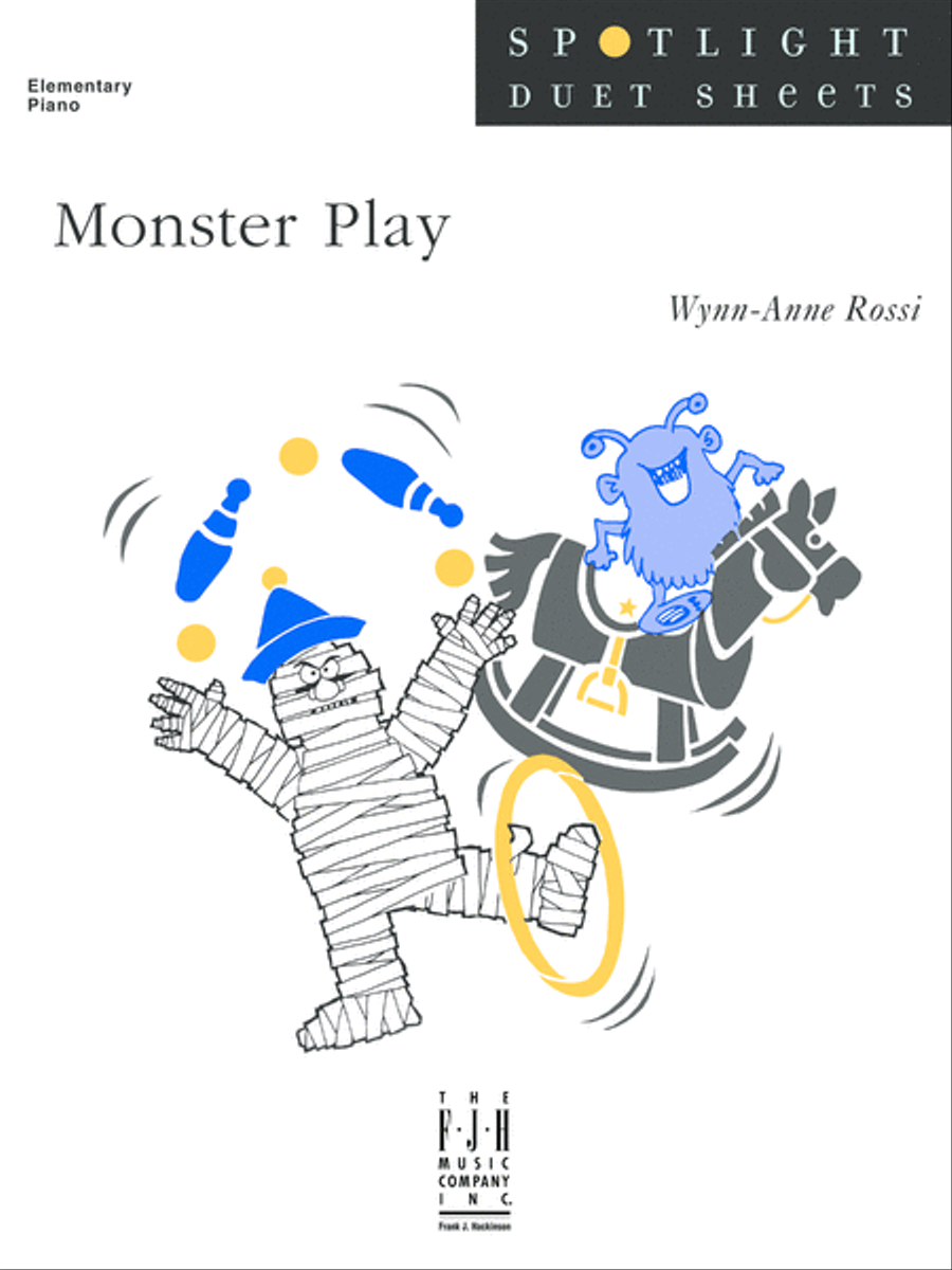 Monster Play Easy Piano scores gallery preview page 1