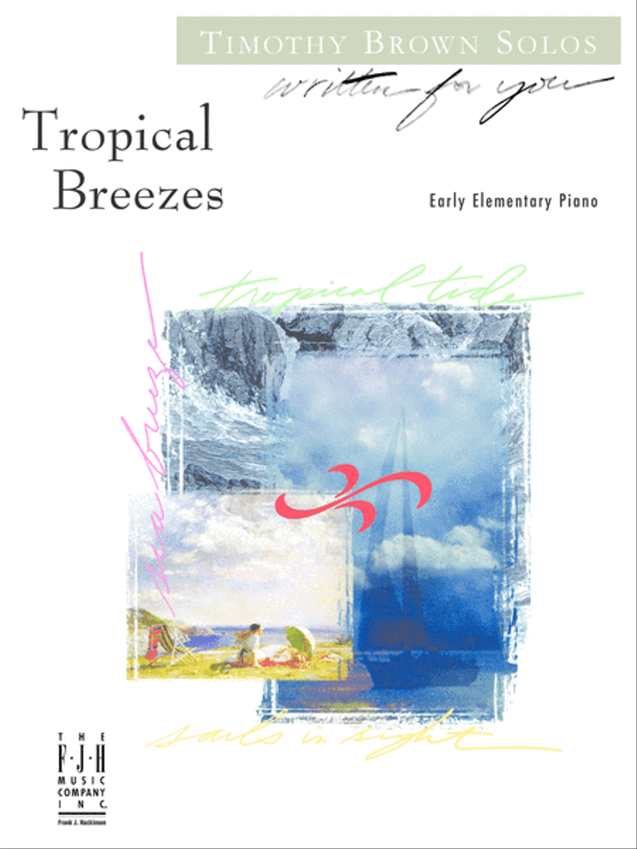 Tropical Breezes Easy Piano scores gallery preview page 1
