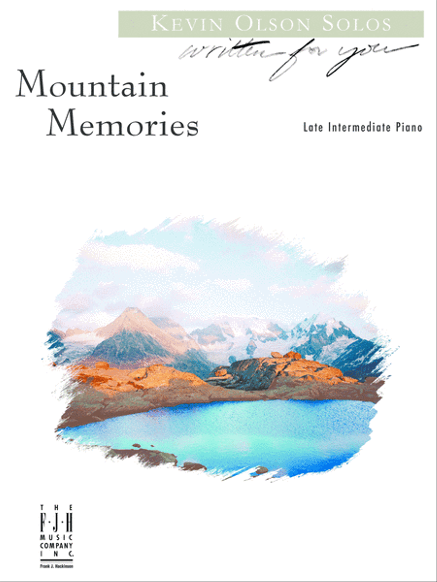 Mountain Memories Piano Solo scores gallery preview page 1