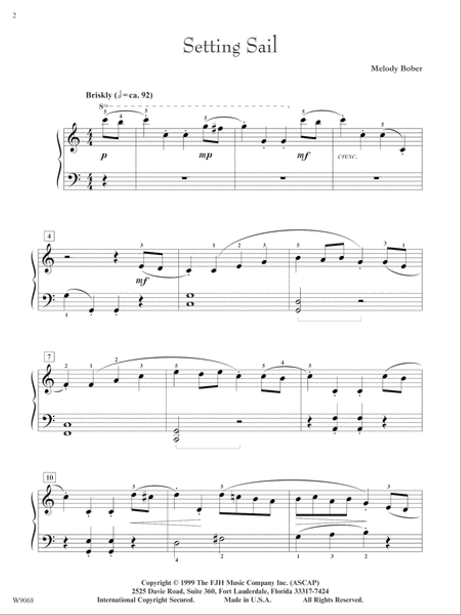 A Sailor's Journey Piano Solo scores gallery preview page 2