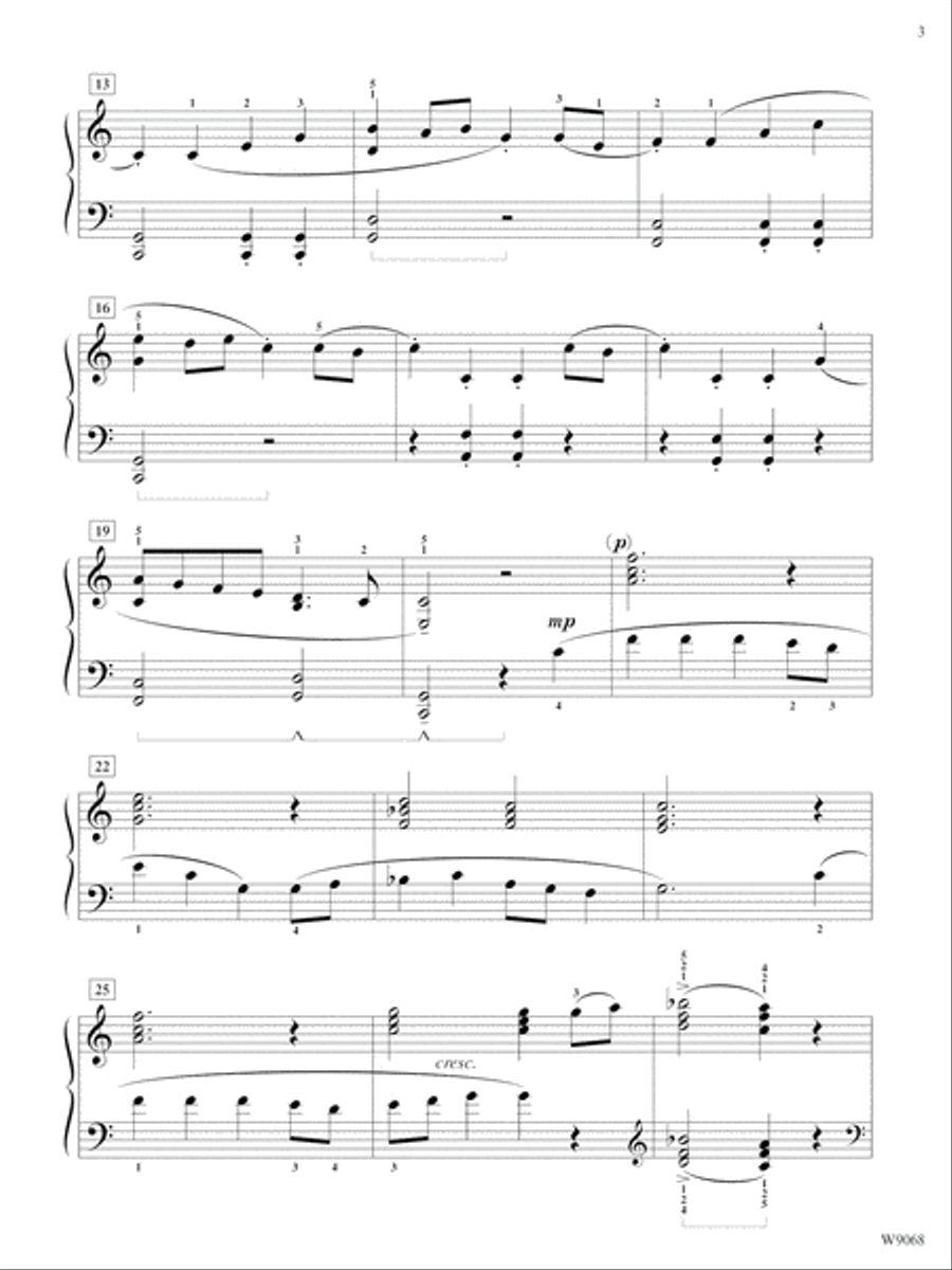 A Sailor's Journey Piano Solo scores gallery preview page 3