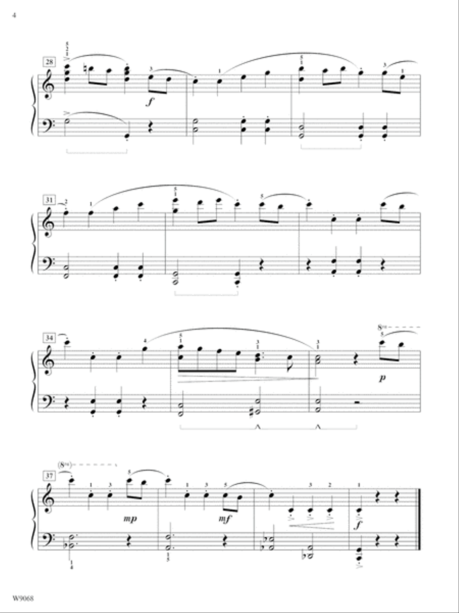 A Sailor's Journey Piano Solo scores gallery preview page 4