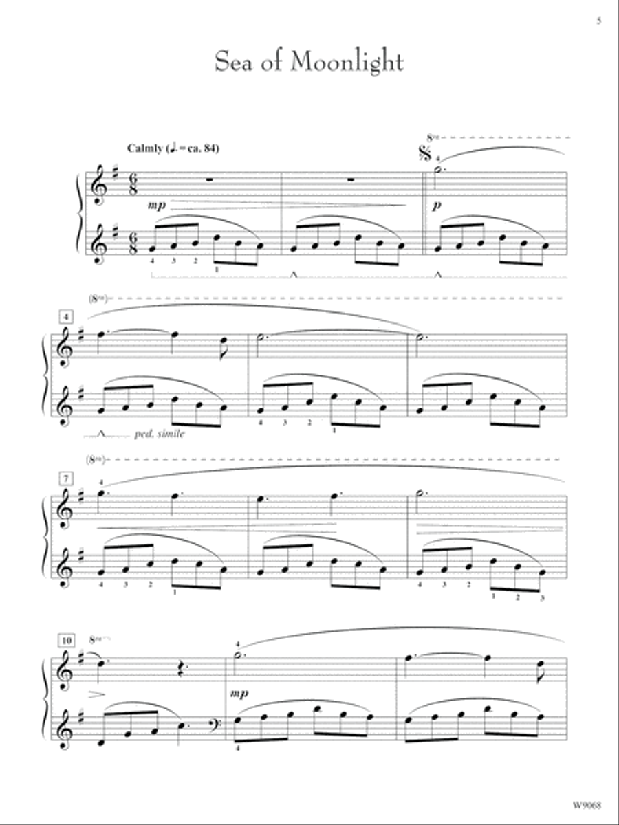 A Sailor's Journey Piano Solo scores gallery preview page 5