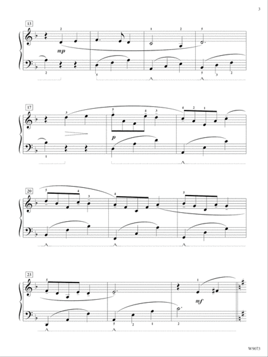 Farewell to Ireland Piano Solo scores gallery preview page 3