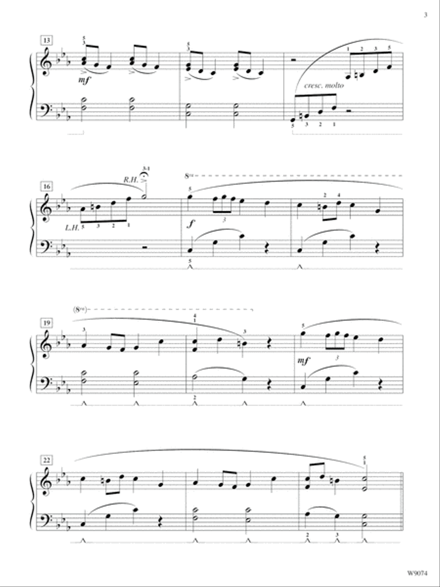 Danse Romantique Piano Solo scores gallery preview page 3