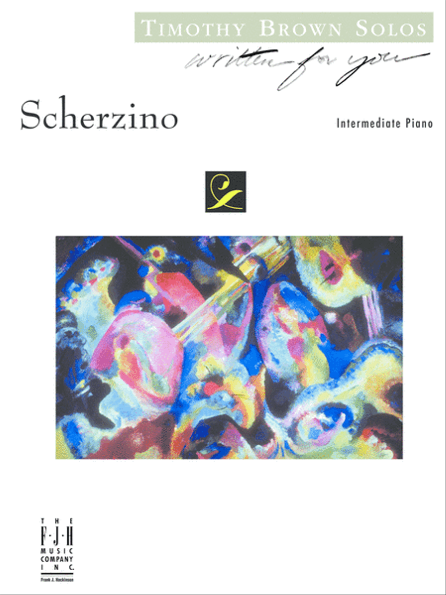 Scherzino Piano Solo scores gallery preview page 1
