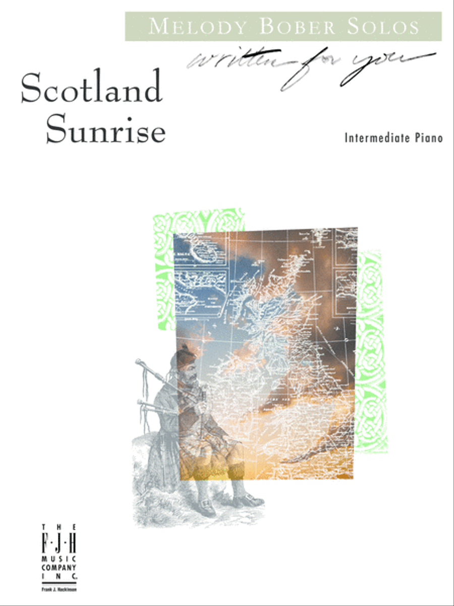 Scotland Sunrise Piano Solo scores gallery preview page 1