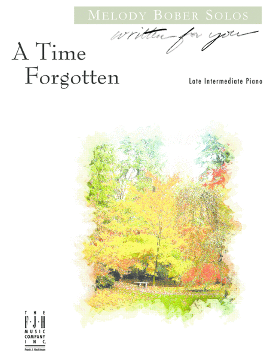 A Time Forgotten Piano Solo scores gallery preview page 1