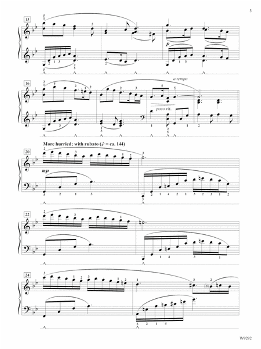Above the Stars Piano Solo scores gallery preview page 3