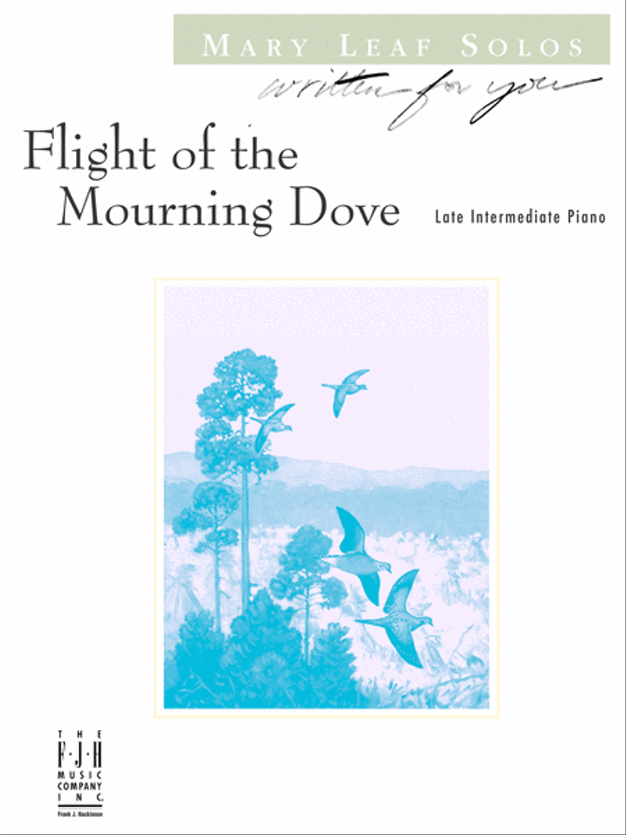 Flight of the Mourning Dove Piano Solo scores gallery preview page 1
