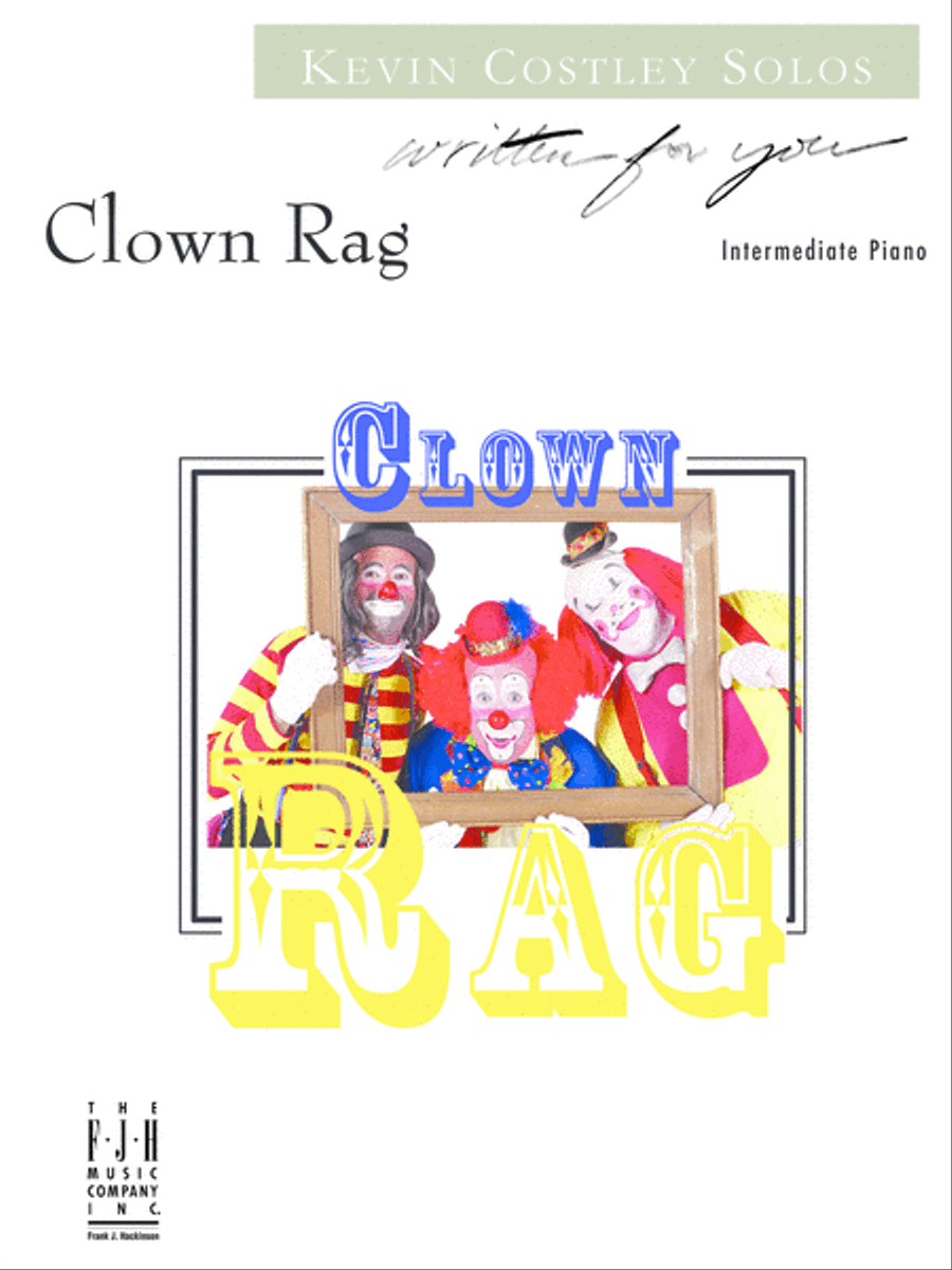 Clown Rag Piano Solo scores gallery preview page 1