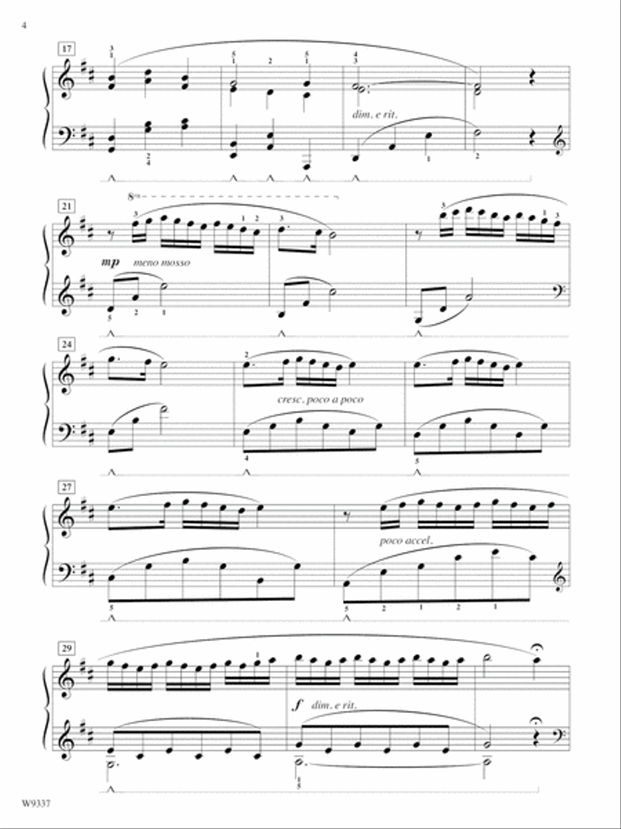 A Walk Through Time Suite Piano Solo scores gallery preview page 4