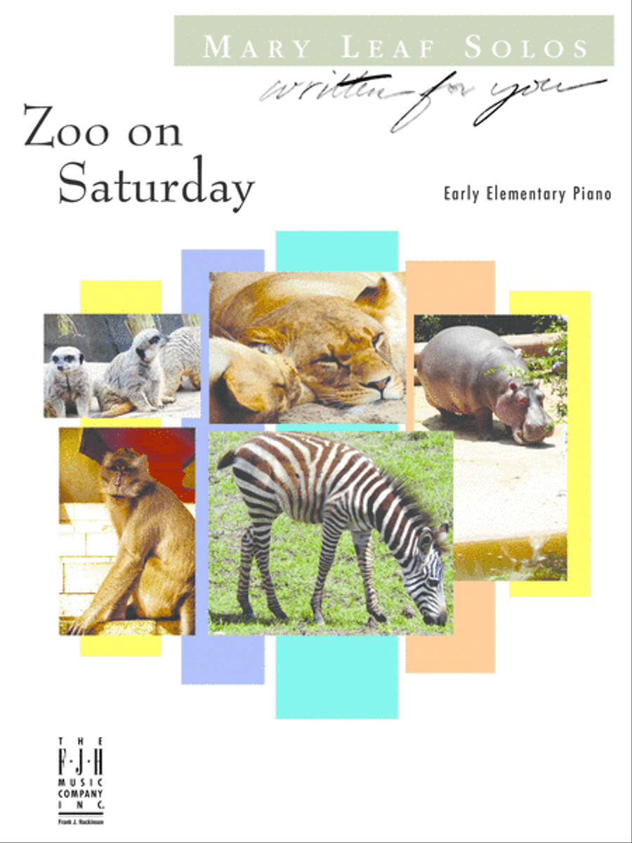 Zoo on Saturday Easy Piano scores gallery preview page 1