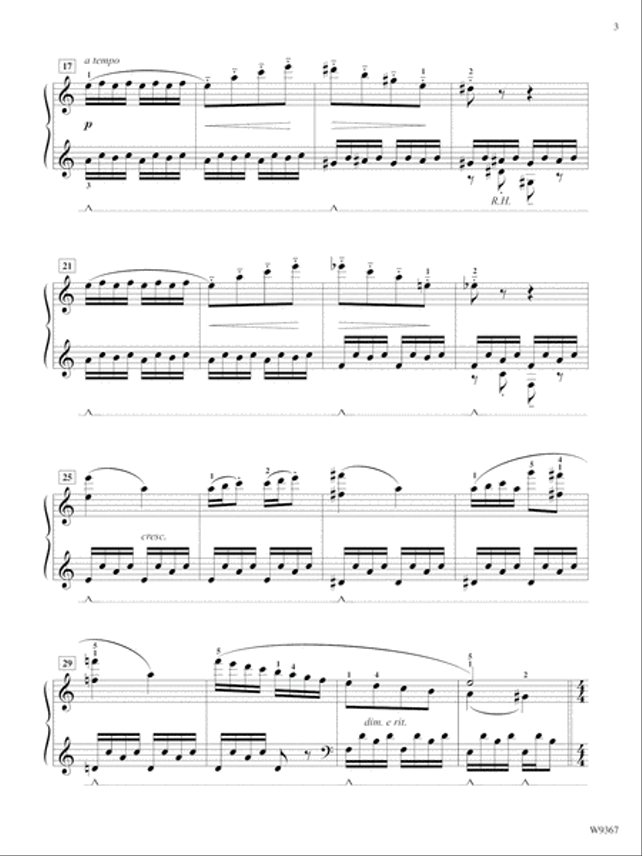 Wizard Fantasy Piano Solo scores gallery preview page 3