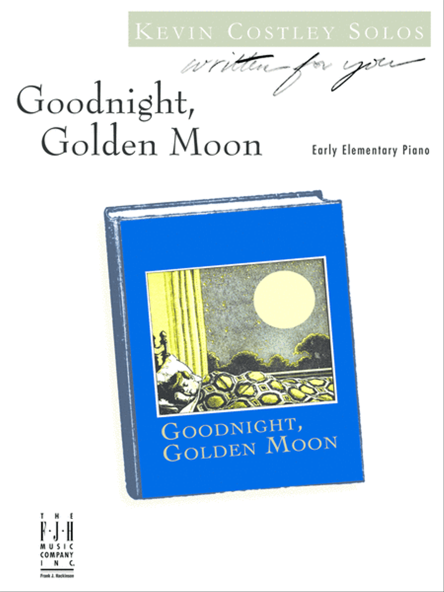 Goodnight, Golden Moon Easy Piano scores gallery preview page 1