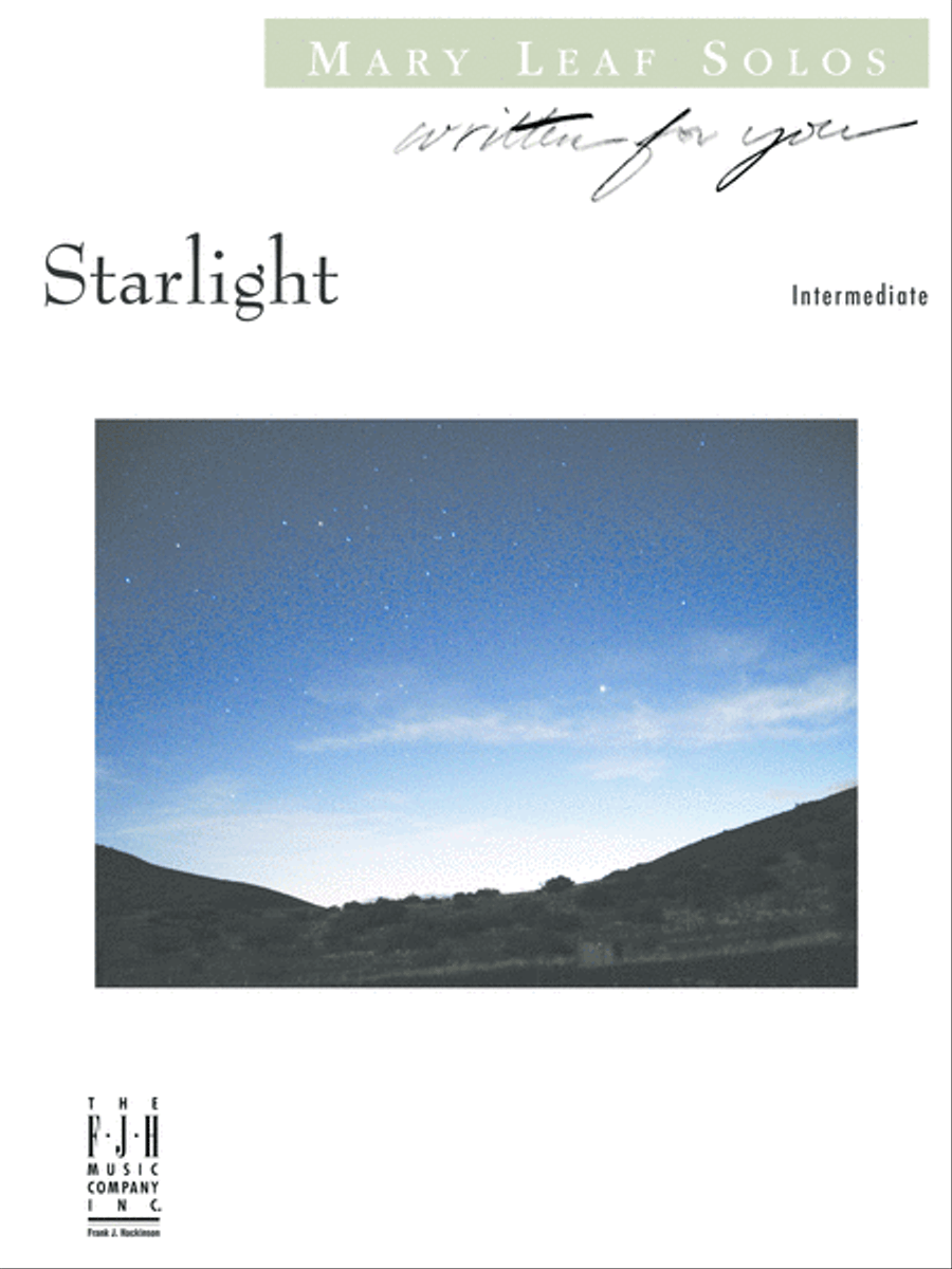 Starlight Piano Solo scores gallery preview page 1