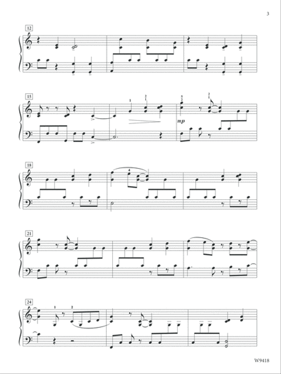 Crossroads Piano Solo scores gallery preview page 3