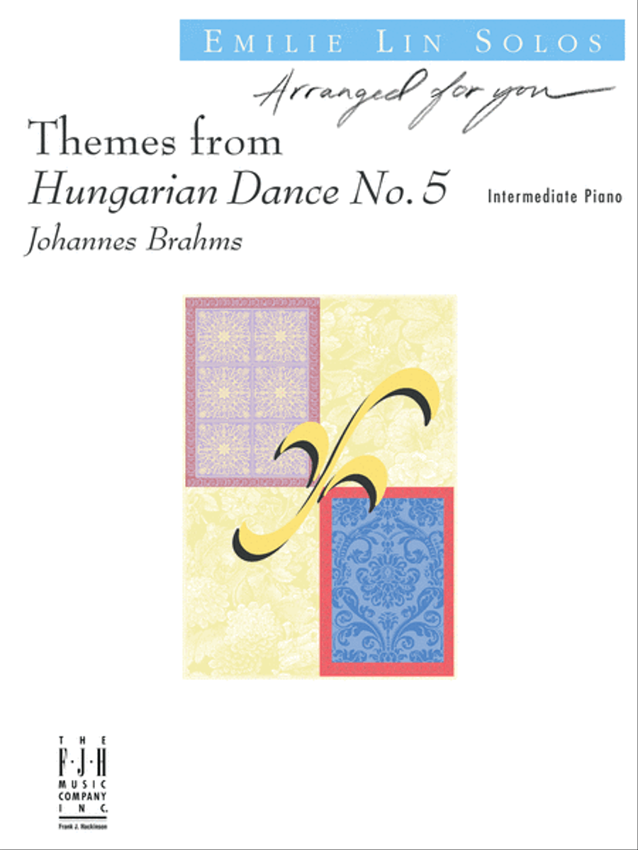 Themes from Hungarian Dance No. 5 Piano Solo scores gallery preview page 1