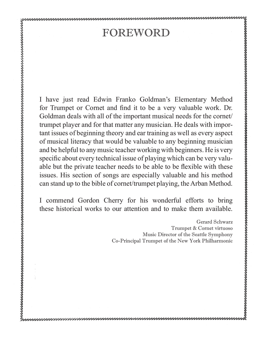 Foundation to Cornet or Trumpet Playing, An Elementary Method Cornet scores gallery preview page 3