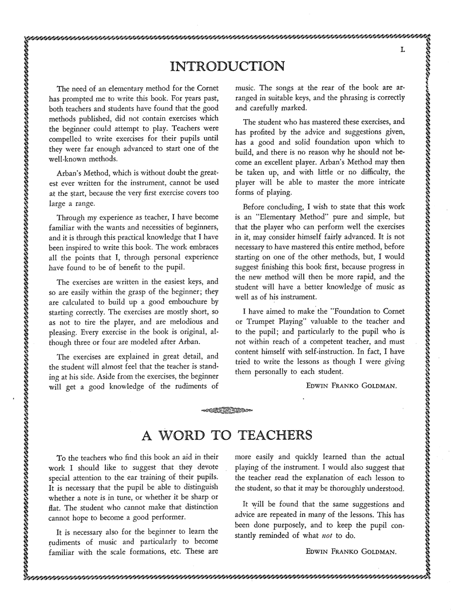 Foundation to Cornet or Trumpet Playing, An Elementary Method Cornet scores gallery preview page 5