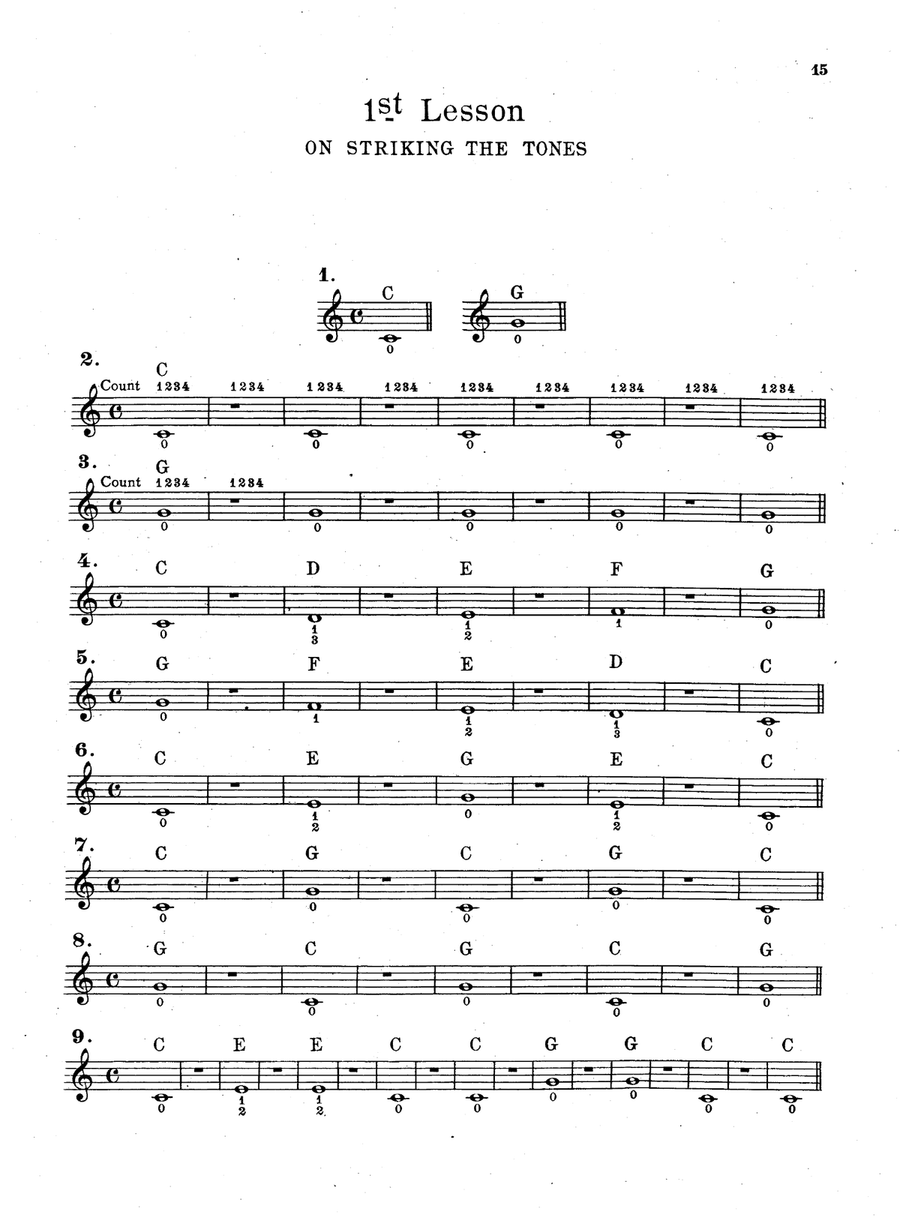 Foundation to Cornet or Trumpet Playing, An Elementary Method Cornet scores gallery preview page 7