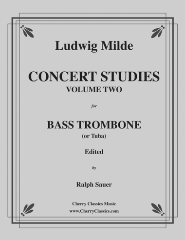 Concert Studies for Bass Trombone or Tuba Volume 2