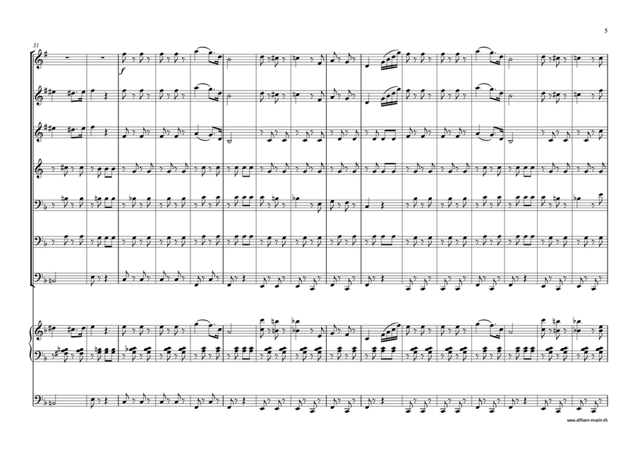 Sturm-Marsch-Galopp Sturm-Marsch-Galopp Brass Ensemble scores gallery preview page 6