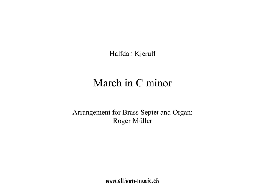 March in C minor Brass Ensemble scores gallery preview page 2