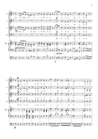 REGINA COELI LAETARE - F. Schubert - Arr. for SATB Choir and Organ - Score Only 4-Part scores gallery preview page 5